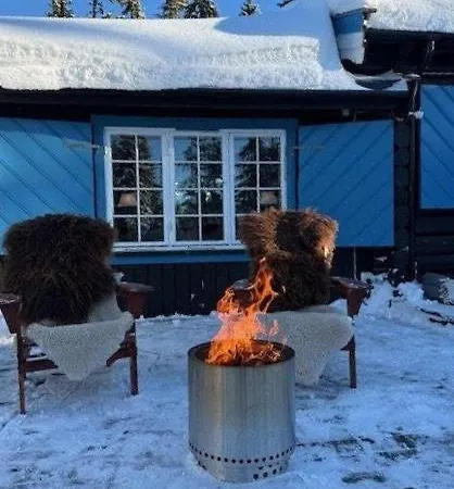 Timber With Wood-fired Hot Tub In Trysil * Granasen