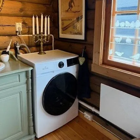 Timber With Wood-fired Hot Tub In Trysil Ferienhaus